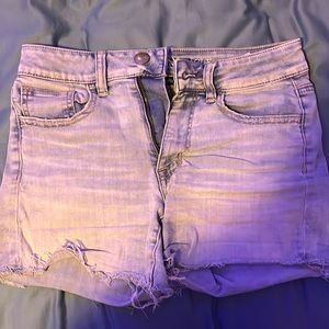 american eagle jean shorts